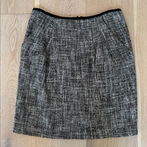 nanette lapore tweed skirt with pockets, size 0